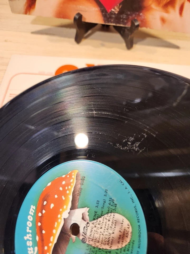 СЕРДЦЕ - Dreamboat Энни LP виниловая пластинка лирический лист гриб 1976 дебютный альбом - Изображение 4 из 4