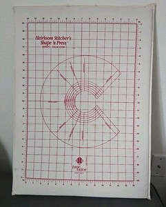 Vintage 1995 June Tailor Heirloom Stitcher's Shape and Press Bishop Collar Guide