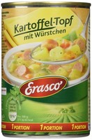 Erasco Kartoffel-Topf WüRstchen Eintopf 3Er Pack 3X400G Fertiggericht Suppe Dose