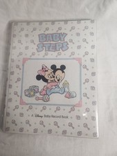 Disney Mickey  Minnie Baby Steps: A Disney Baby Record Keepsake Memory Book NEW