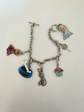 Disney Frozen Charm Bracelet - Princess Anna Elsa and Olaf Charms B5