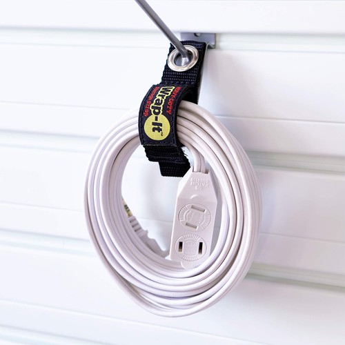 Heavy-Duty Straps (Assorted 12 Pack) - Hook and Loop Hanging Extension Cord O... - Picture 7 of 9