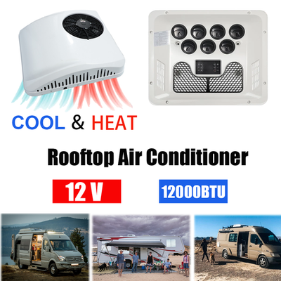 #ad 12000BTU 12V RV Air Conditioner Kit Rooftop Trailer Electric AC Unit Heat amp; Cool $499.99