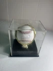 Al Kaline Autographed Baseball HOF 1980 Mounted Memories