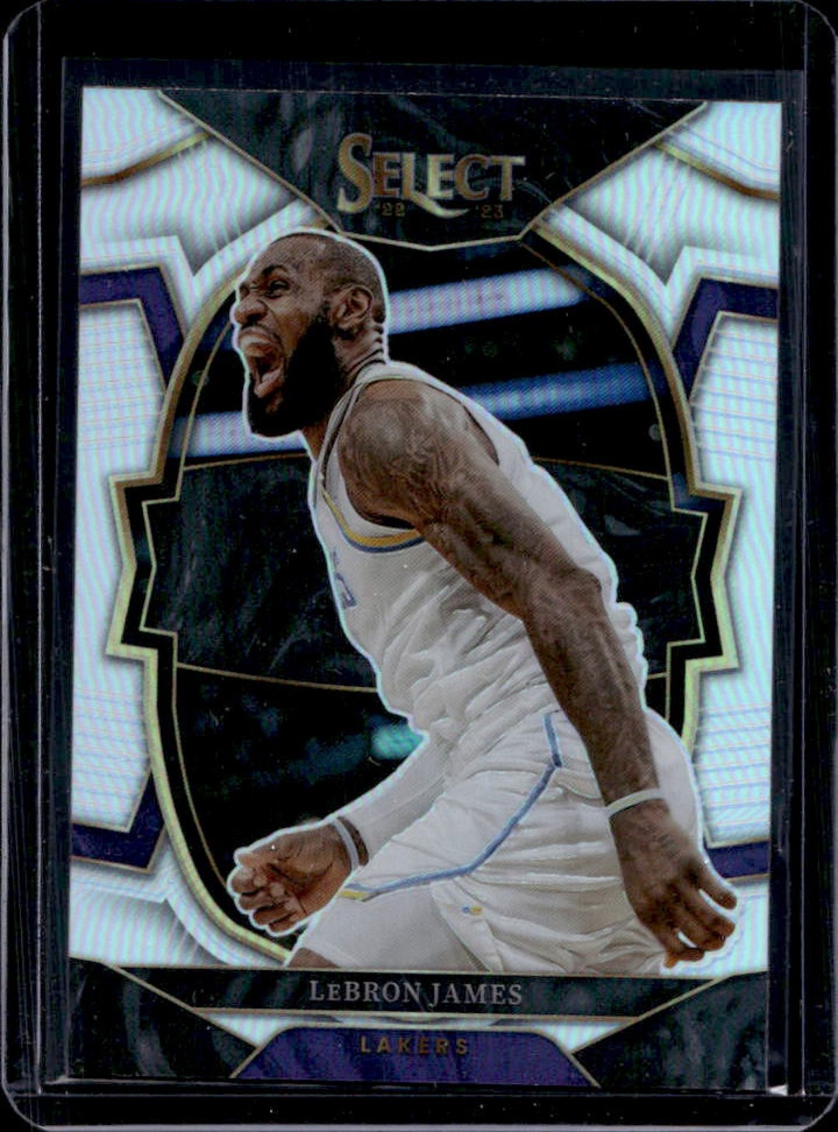 2022-23 Select LeBron James Silver Prizms Concourse #26 Lakers