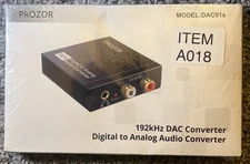 Prozor Digital to Analog Audio Converter 192kHz DAC01s