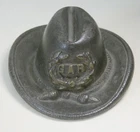 CIVIL WAR CAST IRON G.A.R. CAVALRY HAT PAPERWEIGHT GRAND ARMY
