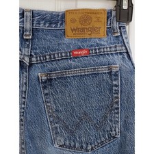 80s 90s Wrangler High Rise Tapered Jeans Medium Wash Vintage Mom Jeans Sz 9