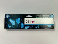 OEM HP 971 Magenta Printer Ink Cartridge CN623AM exp 2/2024 Open Box/New