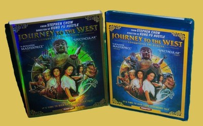 NEW RARE OOP STEPHEN CHOW JOURNEY TO THE WEST MOVIE BLU RAY 2013 & SLIPCOVER