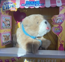 NIP Little Live Pets My Kissing Puppy Dog Rollie Wrinkle Electronic Pet Plush