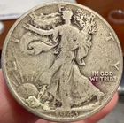 1943 Walking Liberty 50C + 1 Dateless - 90% Silver - Estate Coins -Free Shipping