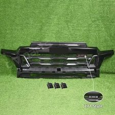 Front Bumper Upper Grille Gloss Black For 2023 2024 2025 Chevrolet Colorado Z71