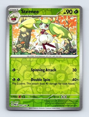 Steenee Reverse Holo SV04: Paradox Rift 009/182 NM/LP