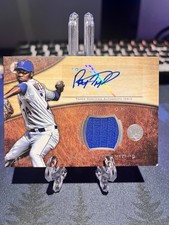 2014 Topps Bowman Inception Patch Auto Rafael Montero #AR-RM /10 (AU, RC, MEM)