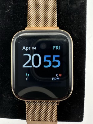 iTouch Air 3 Unisex Heart Rate  40mm Face Smart Watch  Rose Gold Magnetic Band