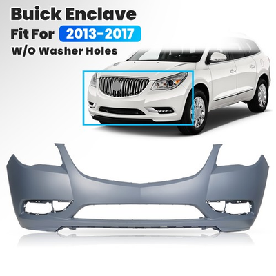#ad #ad New Primed Front Bumper Cover For 2013 2017 Buick Enclave W O Washer Holes $309.99