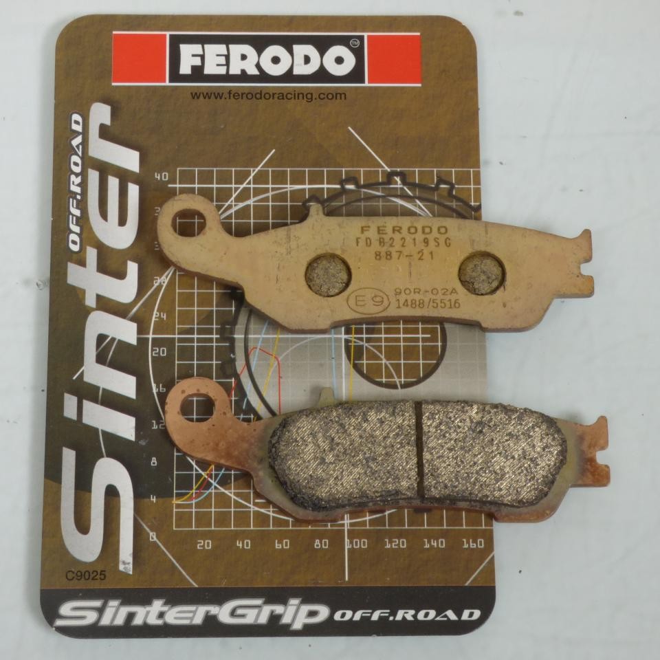 Plaquette de frein Ferodo avant Yamaha WR250F pour stopper le manque de mordant