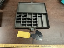 Vintage Brumberger 35mm Metal Slide / coin Storage File Case