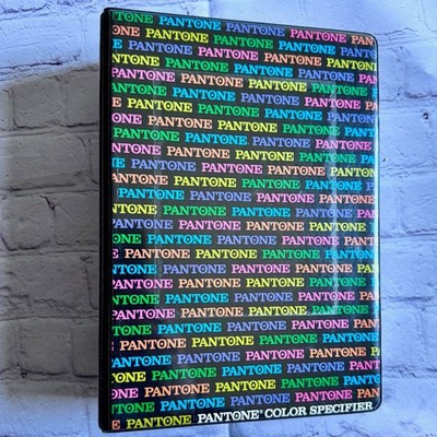 Pantone Color Specifier Binder Perforated Chips SOME MISSING 1963 Vintage