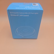 Rechargeable Submersible LED Pool Lights Bluetooth App Control Waterproof NEW