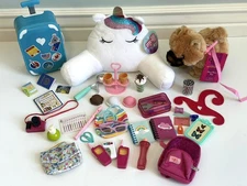 Large Our Generation American Girl Size Accessory Lot School Pet Some Tagged