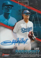 2021 Luis Rodriguez Bowmans Best #B21-LRZ Best of 2021 Auto Los Angeles Dodgers