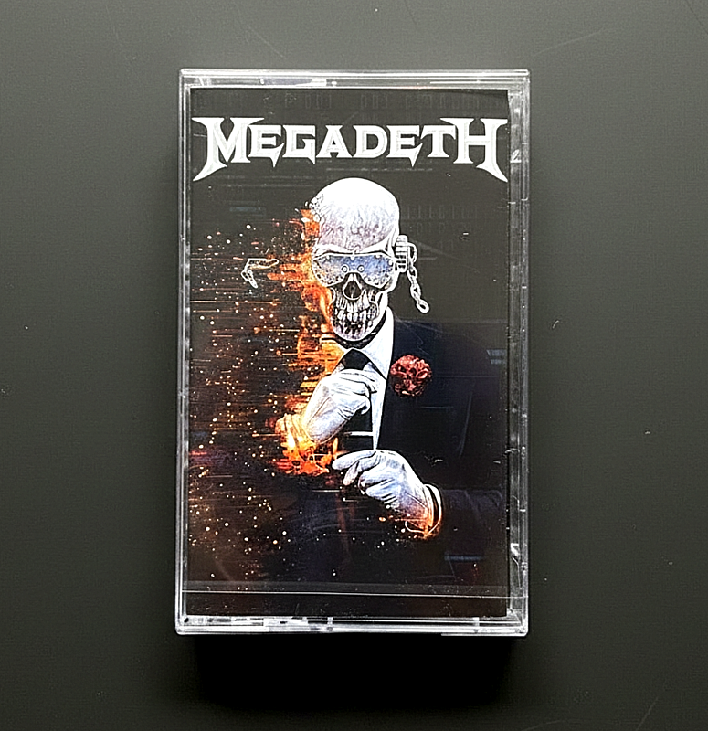 2026 Megadeth CYBER ARMY EXCLUSIVE Cassette New ALT COVER Self
