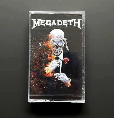 2026 Megadeth CYBER ARMY EXCLUSIVE Cassette New ALT COVER Self