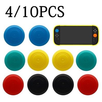 4x For Nintendo Switch Joycon Thumb Analog Stick Grip Cap Rubber Cover
