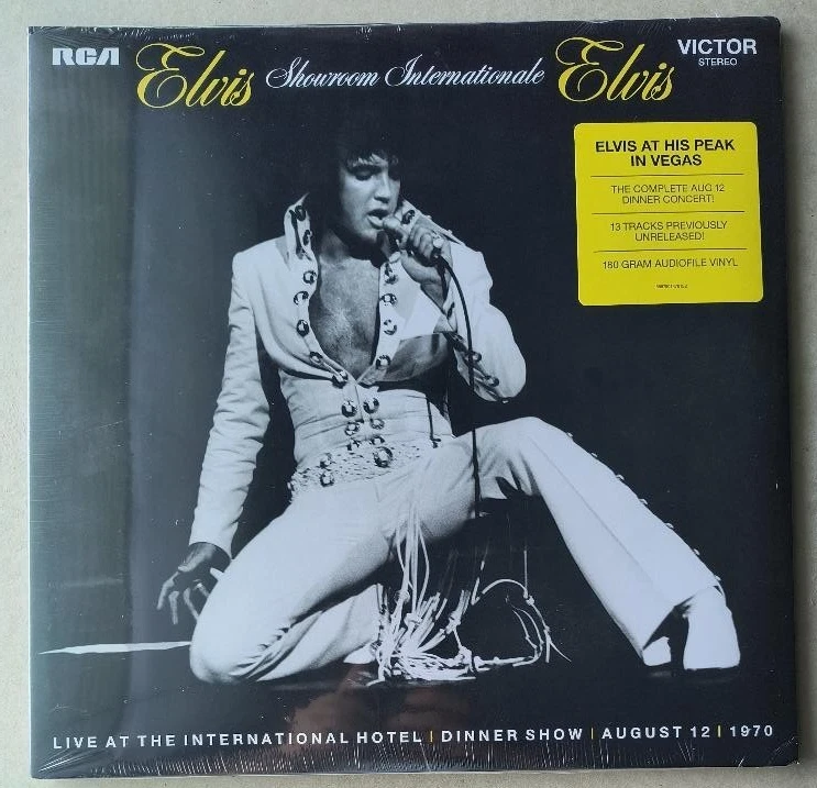 Elvis Presley Showroom Internationale vinyl 2LP sealed new live Dinner Show 1970