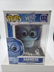Funko Pop! Disney Pixar Inside Out Sadness #133 DAMAGED BOX SEE PICTURES