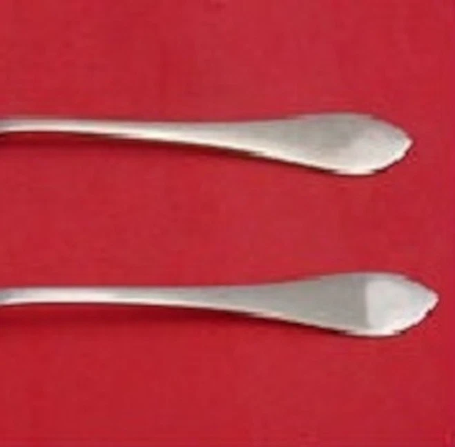 Juego de servir ensalada de plata esterlina Old Colony by Watson 2 piezas como original 9 1/8" Foto 2 de 2