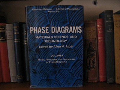 PHASE DIAGRAMS: V. 1: MATERIALS SCIENCE AND TECHNOLOGY By Allen M. Alper *VG+*