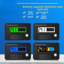 Battery Capacity Tester with Fast Refresh Rate and USB Quick Charge Output