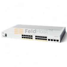 Image of Cisco C1300-24P-4X 24-Port Gigabit PoE+ Managed Switch 4×10G SFP+ *NEW*