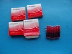 4 PACKS WATERMAN AUDACIOUS RED FOUNTAIN PEN INK CARTRIDGES ( 24 cartridges)