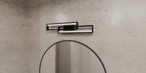 Quoizel PCKCH8523 Kocha 2 Light 24"W LED Bath Bar - Black - Picture 4 of 5