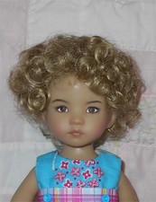 Playhouse CINDY Doll Wig SIZE 7/8 BLONDE Short Curls 3 Sets of Ponytails NWT
