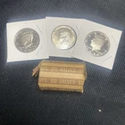 20 Kennedy Half Dollars With 3 Kennedy’s In Protectors
