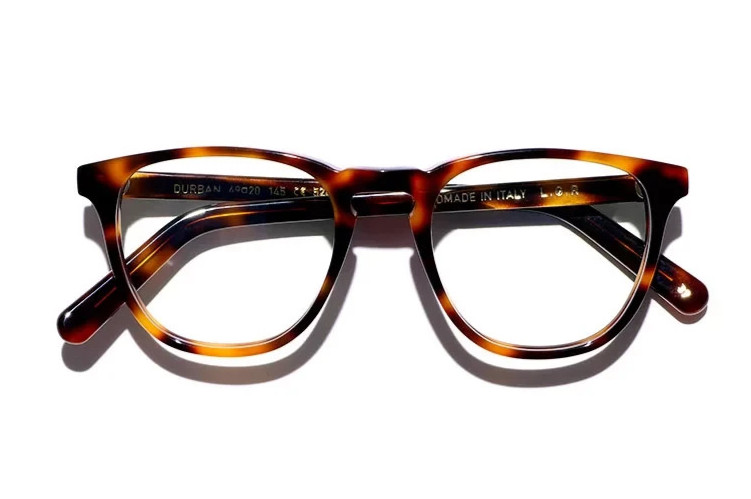 Lunettes de vue Durban L.G.R marron : l'esprit vintage italien et l'art de voir le monde