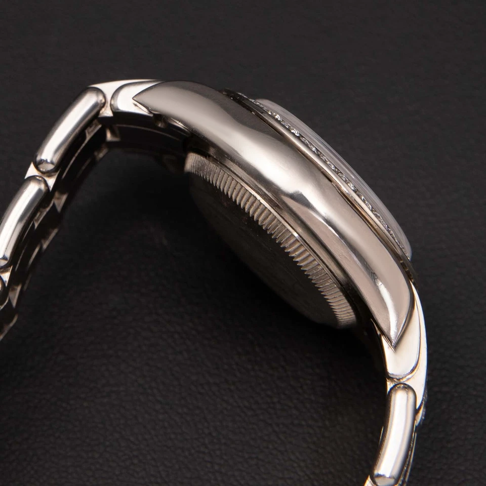 Rolex Pearlmaster 80329 29Mm 18K Weißgold Diamant Lünette Perlmutt Römisch - Bild 4 von 4