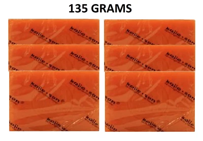 6 x 135G Kojie San Skin Lightening Kojic Acid Soap in Frustration Free Skin-Care