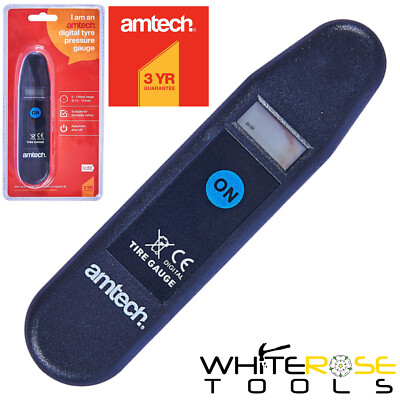 Amtech Digital Tyre Pressure Gauge Digital Display Car Van S5658