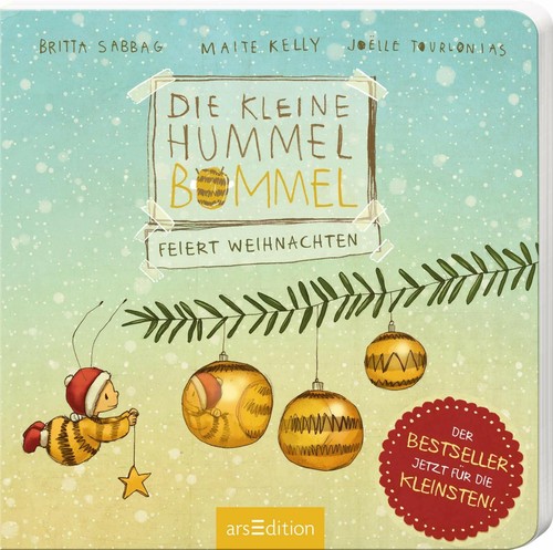 Die kleine Hummel Bommel feiert Weihnachten Pappe Bilderbuch Ab 3 Jahren + BONUS - Bild 1 von 2