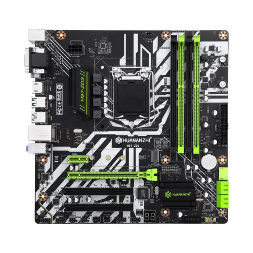 Nuova scheda madre H97 ZD3 LGA1150 M-ATX SATA3 USB 3.0 NVME M.2 DDR3 SCHEDA MADRE - Foto 6 di 8