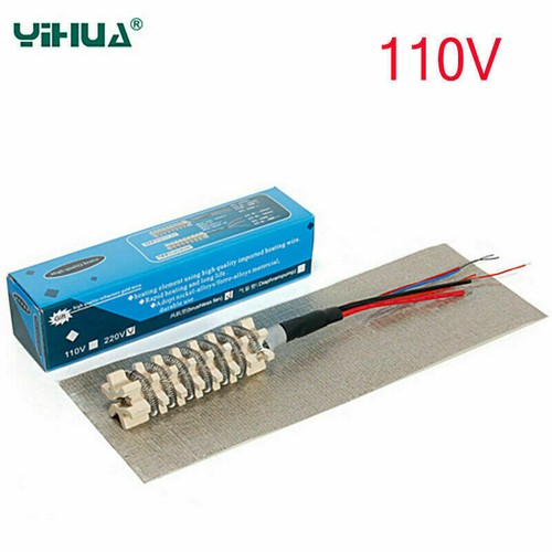 YIHUA 853AA LCD Adjustable BAG Rework Soldering Station Hot Air Gun IR Preheater - Picture 17 of 28