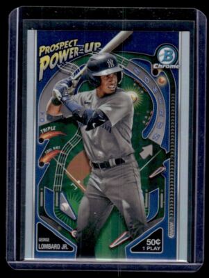 2024 Bowman Prospect Power Ups George Lombard Jr. New York Yankees #PP-17