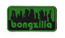 Bongzilla Embroidered Sew-on Patch | American Stoner Sludge Metal Band Logo
