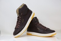 Superdry Premium Basket Lux Dark Brown Trainers Shoes Size UK 10 EUR 44